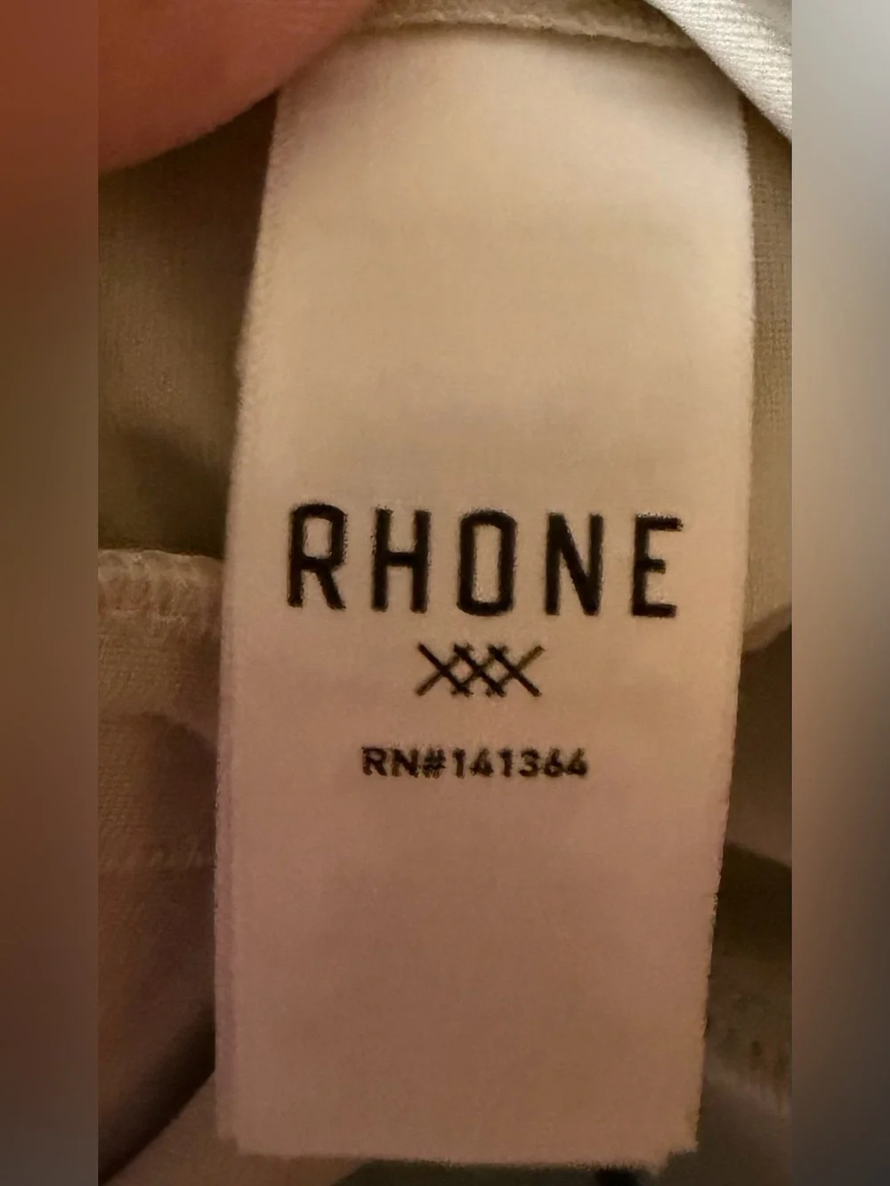 Rhone Commuter Pants Mens 35 Beige Technical Performance Trousers Golf 100161